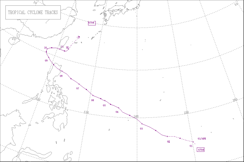 1967年台風第4号