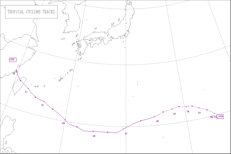 1967年台風第8号