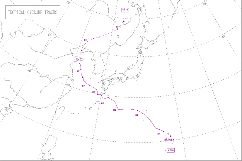 1967年台風第10号