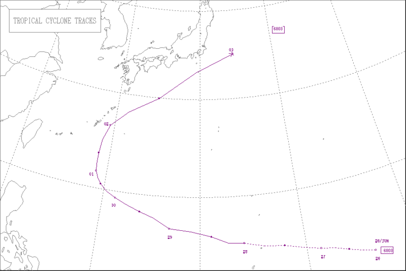 1968年台風第3号
