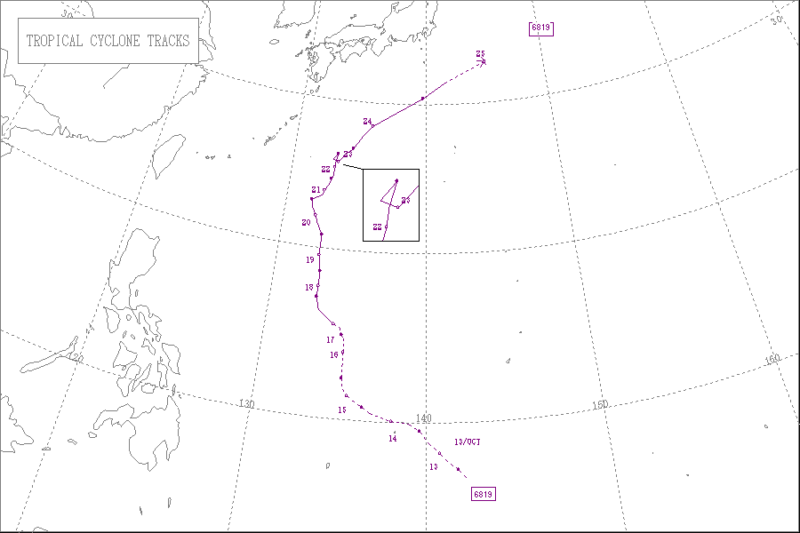 1968年台風第19号