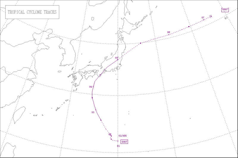 1969年台風第7号