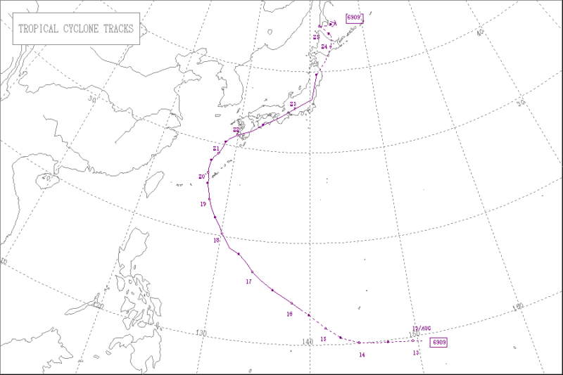 1969年台風第9号