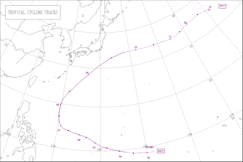 1969年台風第17号