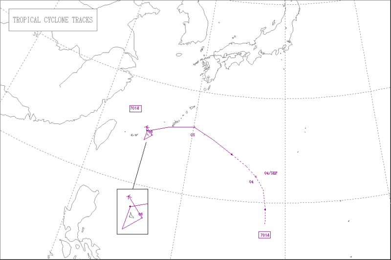 1970年台風第14号