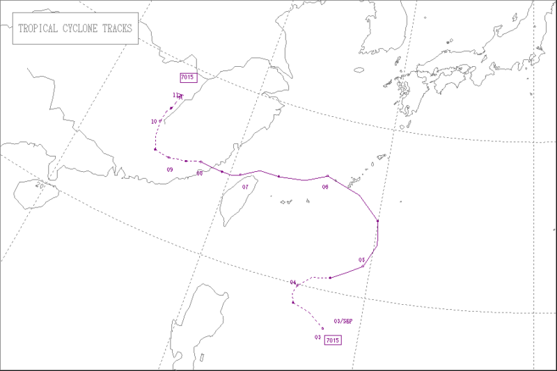 1970年台風第15号