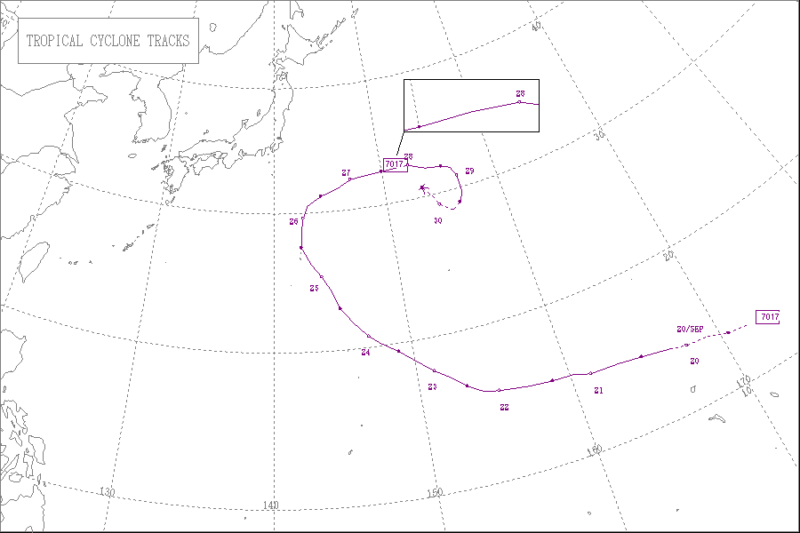 1970年台風第17号