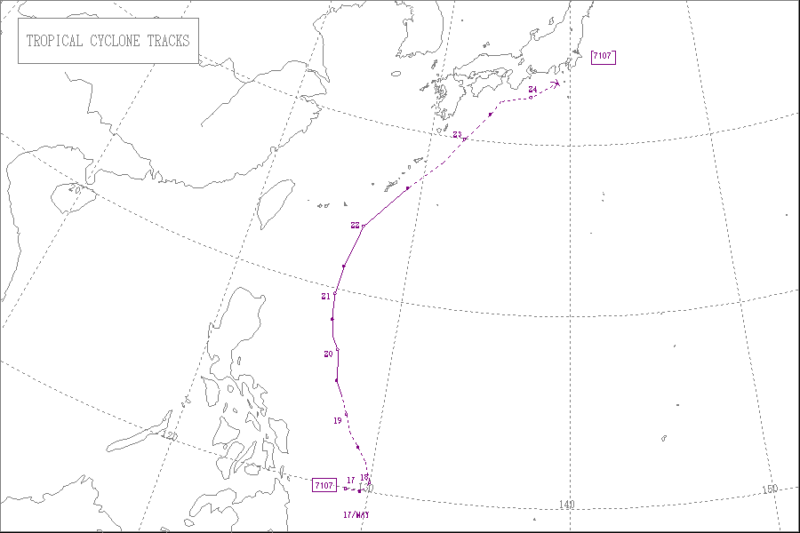 1971年台風第7号