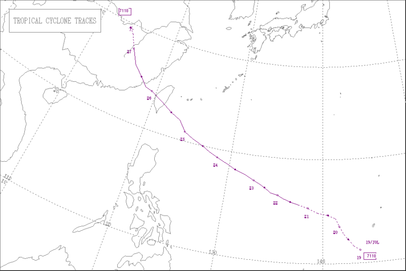 1971年台風第18号