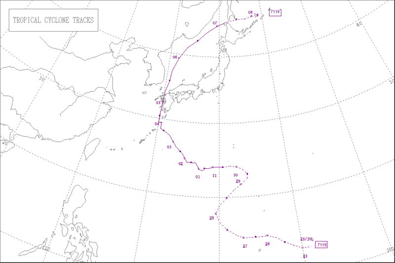 1971年台風第19号
