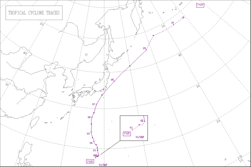 1971年台風第25号