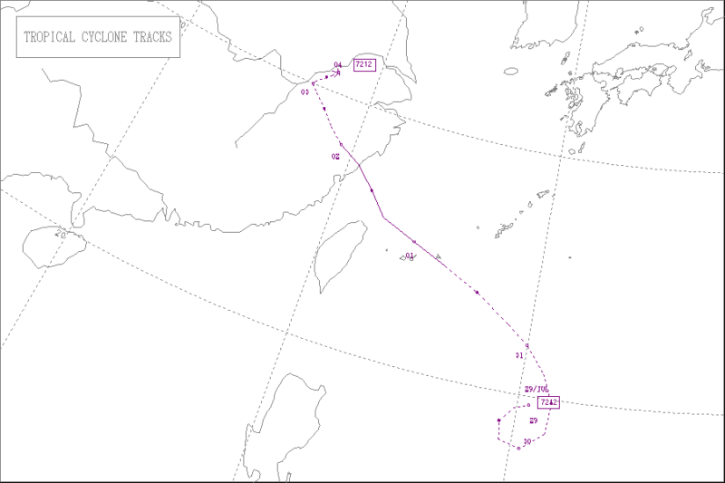 1972年台風第12号