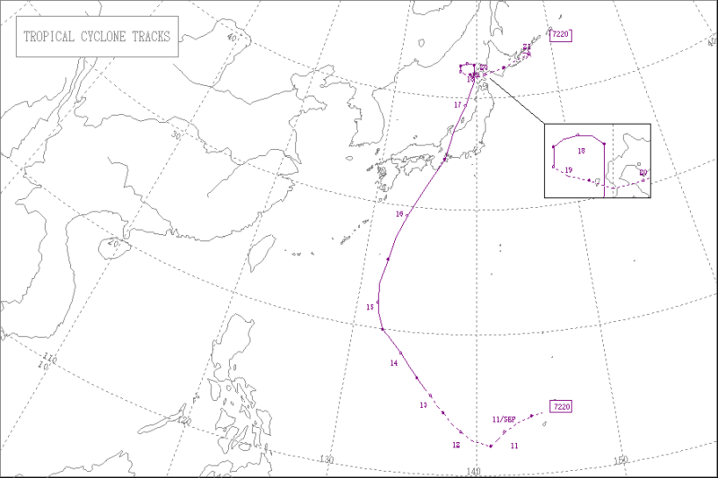 1972年台風第20号