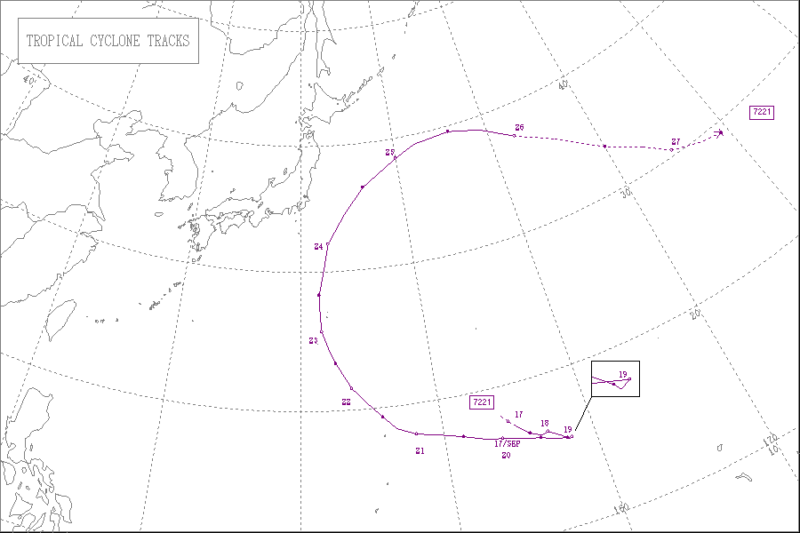 1972年台風第21号