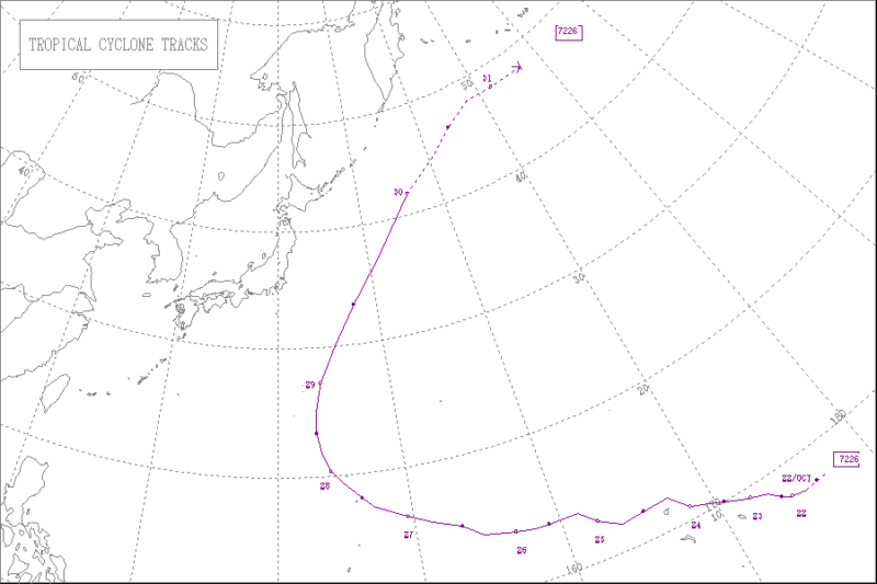 1972年台風第26号