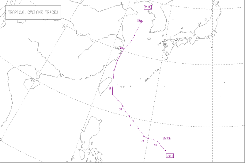 1974年台風第11号