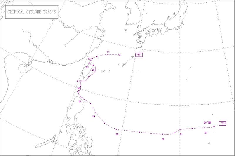 1974年台風第21号