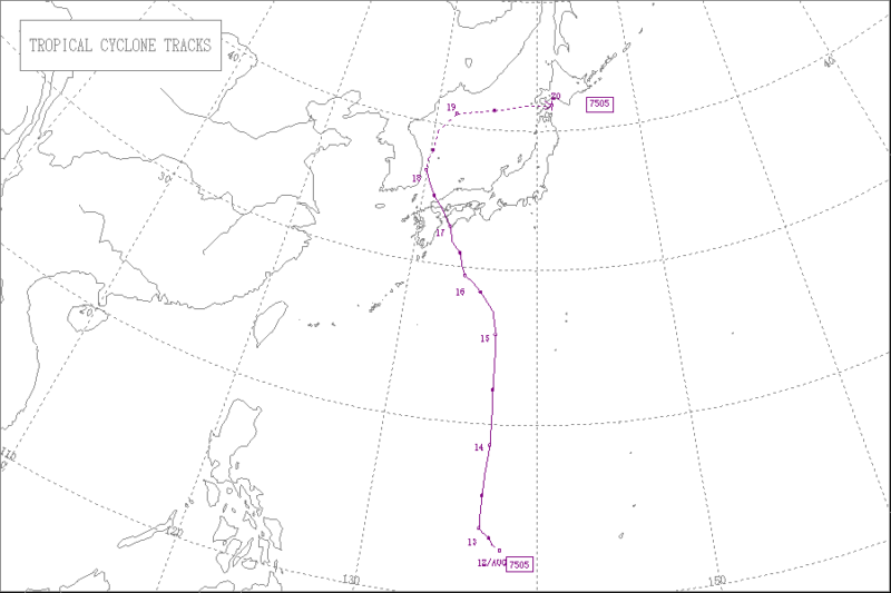 1975年台風第5号