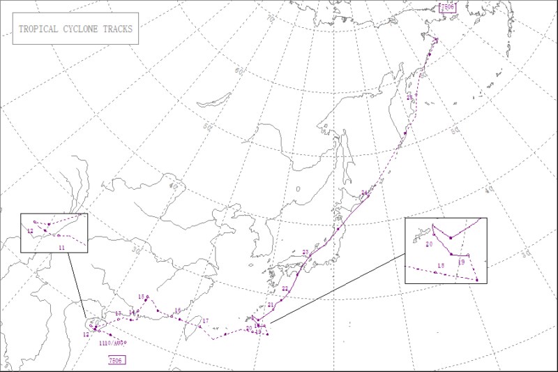 1975年台風第6号