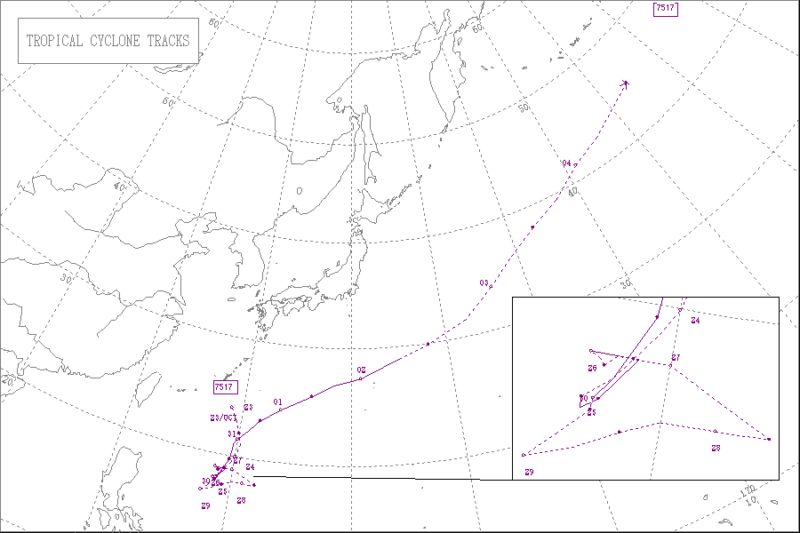 1975年台風第17号