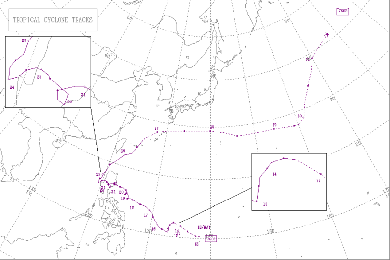1976年台風第5号