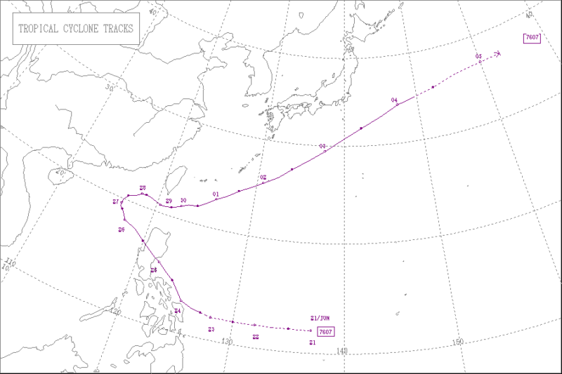 1976年台風第7号
