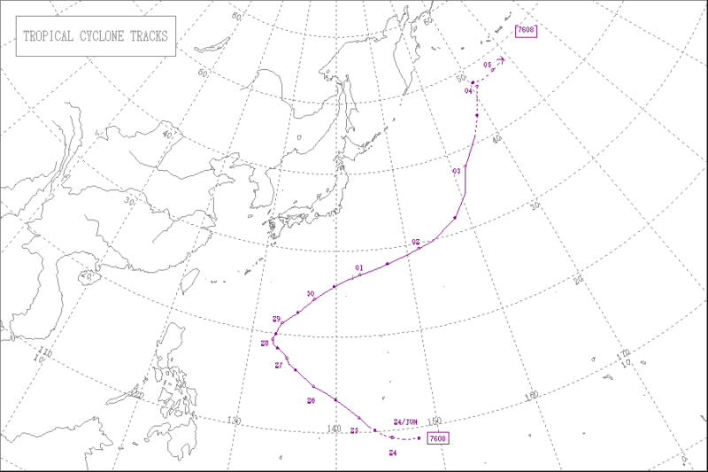 1976年台風第8号