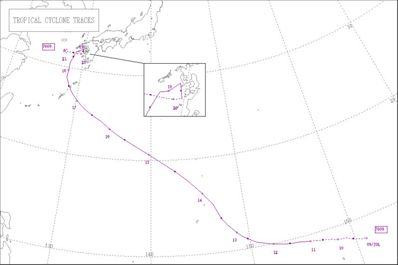 1976年台風第9号