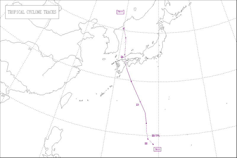 1976年台風第11号