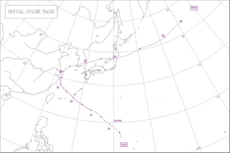 1976年台風第15号