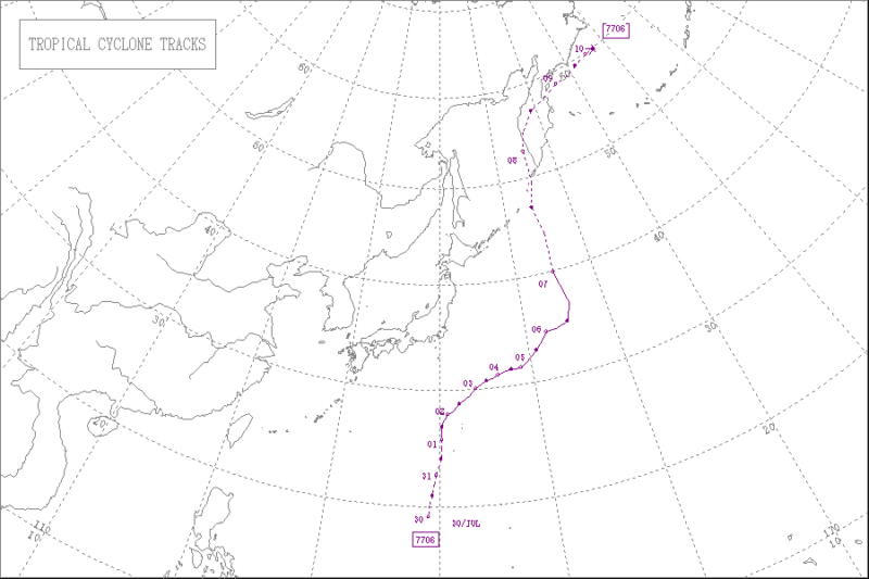 1977年台風第6号