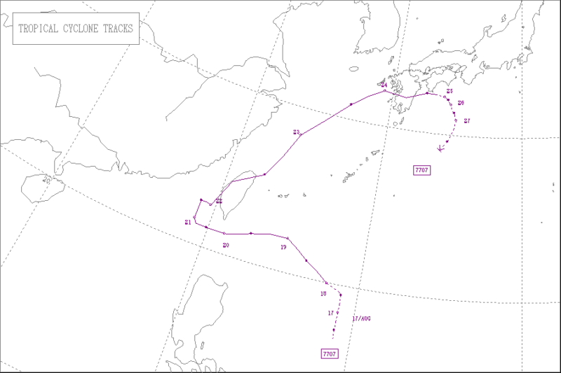 1977年台風第7号
