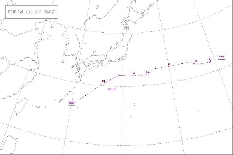 1977年台風第8号
