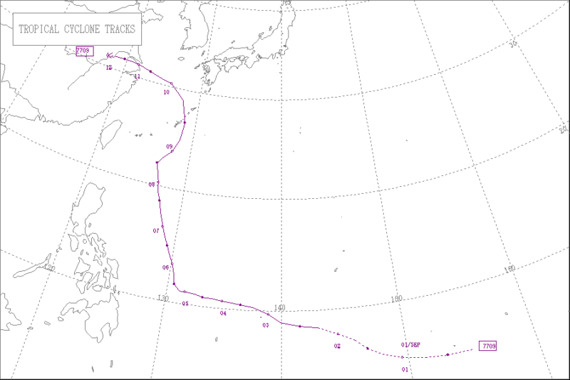 1977年台風第9号