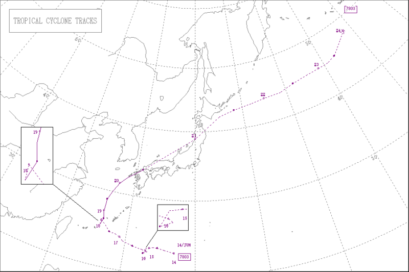 1978年台風第3号