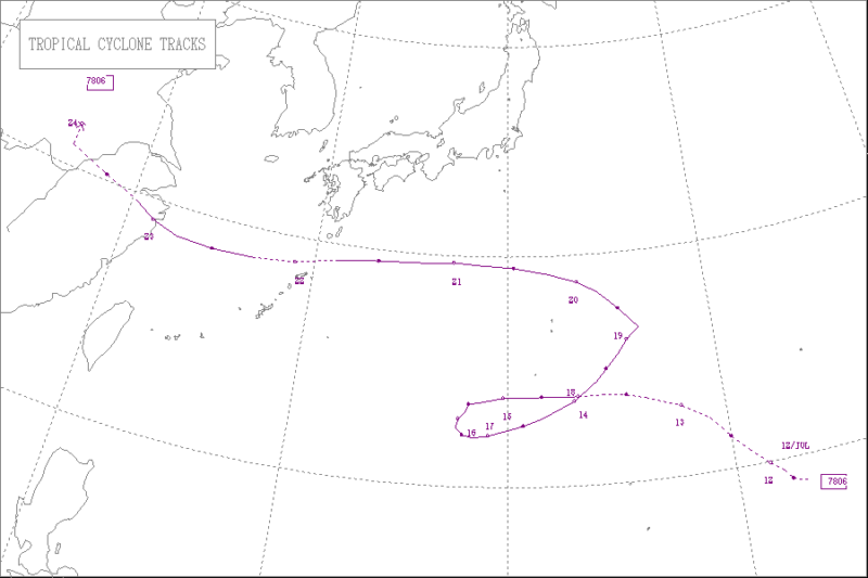 1978年台風第6号