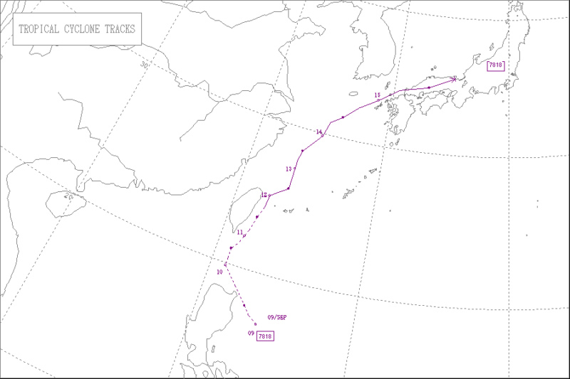 1978年台風第18号