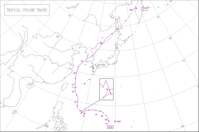 1979年台風第10号