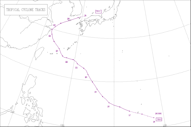 1979年台風第11号