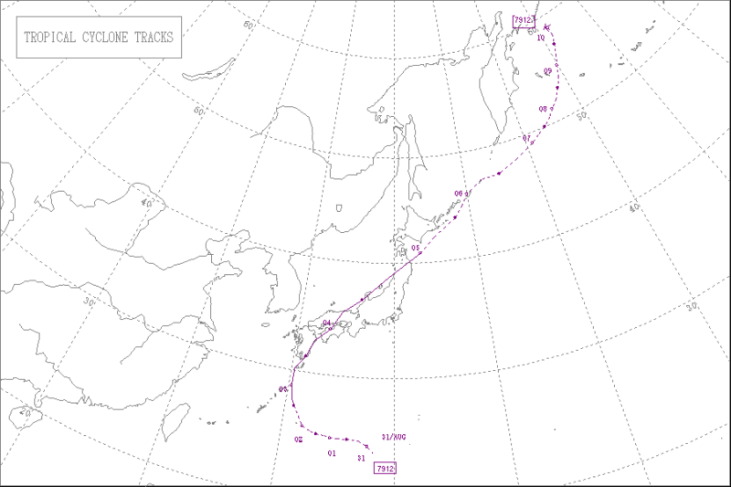 1979年台風第12号