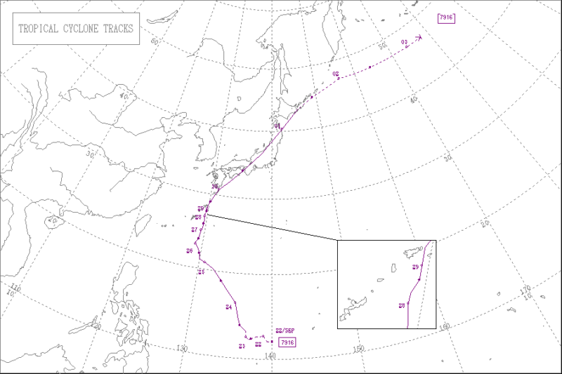 1979年台風第16号