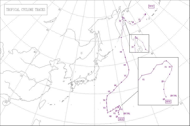 1980年台風第10号