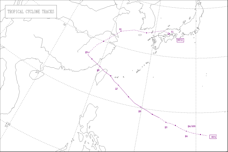 1980年台風第12号