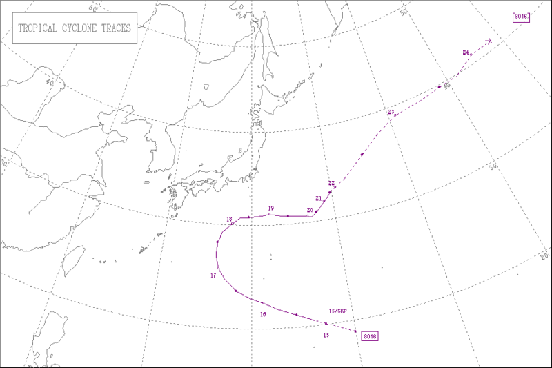1980年台風第16号