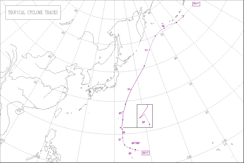 1980年台風第17号