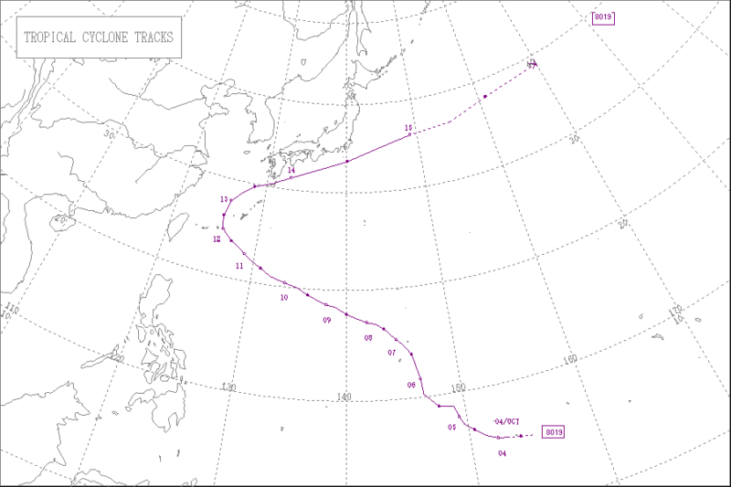 1980年台風第19号