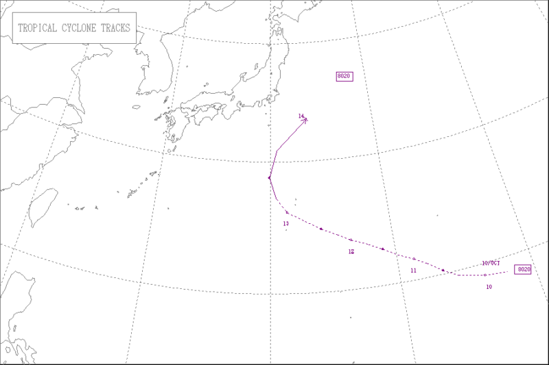1980年台風第20号