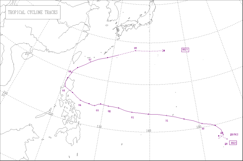 1980年台風第21号