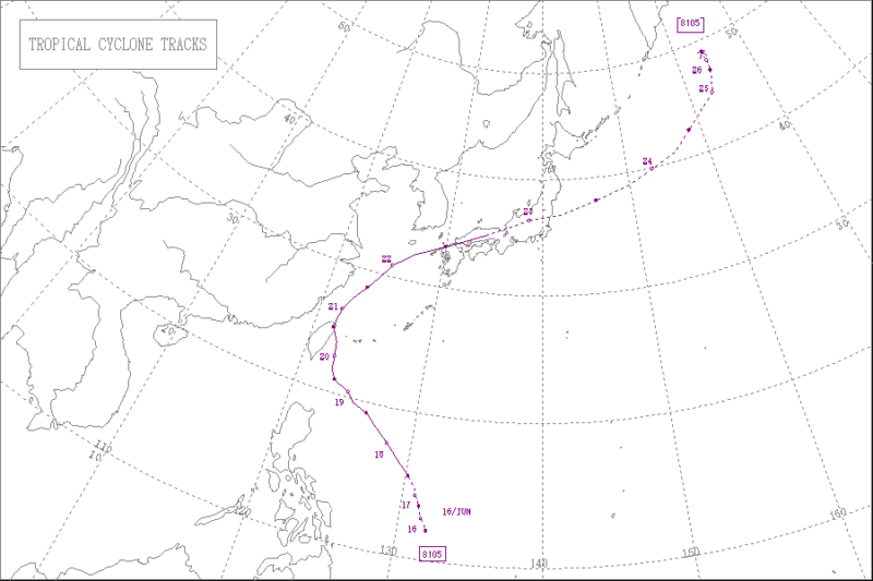 1981年台風第5号