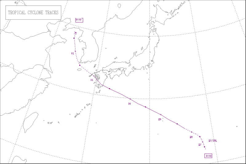 1981年台風第10号